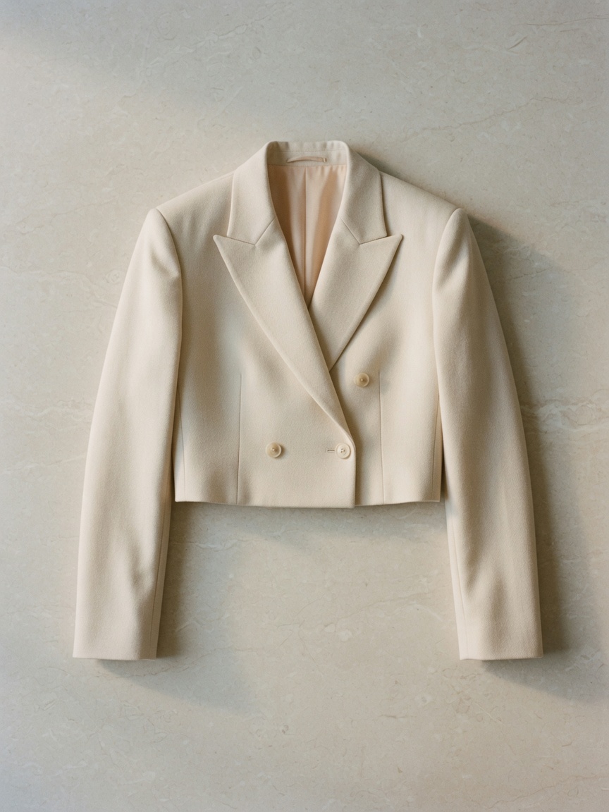 Áo blazer crop